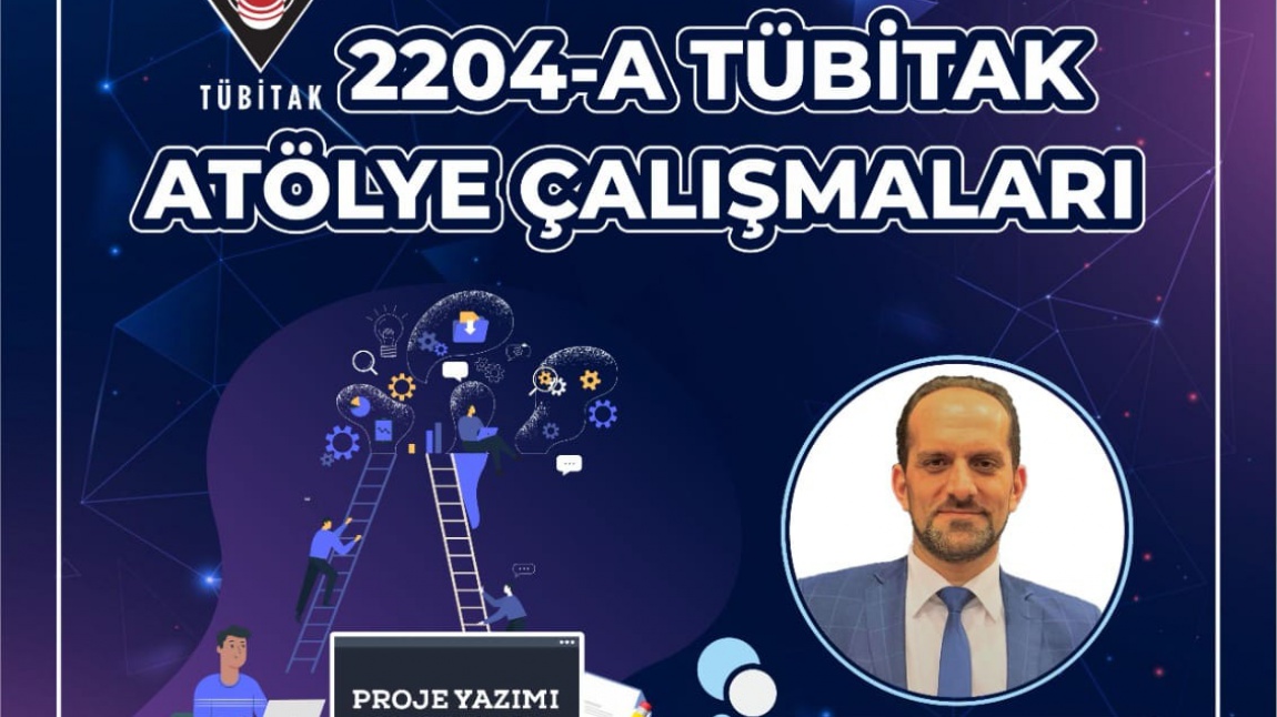 PROGEB (Proje Geliştirme Birimi) bu haftaki TÜBİTAK 2204-A atölye çalışmalarını gerçekleştirmek için Prof. Dr. Eyüp ARTVİNLİ ile Mustafa Dündar Bilim Sanat Atölyelerimizdeler!