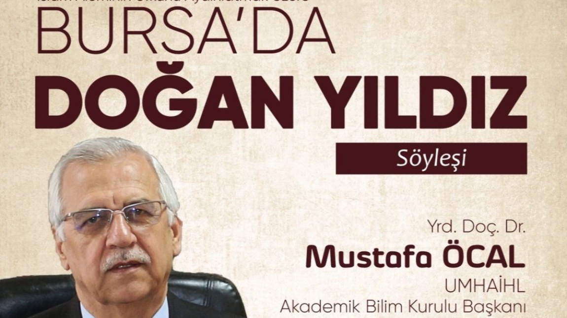 Akademik Bilim Kurulu Başkanımız Dr. Mustafa ÖCAL Hocamız 