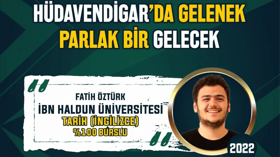 HÜDAVENDİGAR'da Gelenek PARLAK Bir GELECEK...