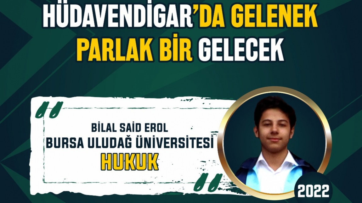 HÜDAVENDİGAR'da Gelenek PARLAK Bir GELECEK...